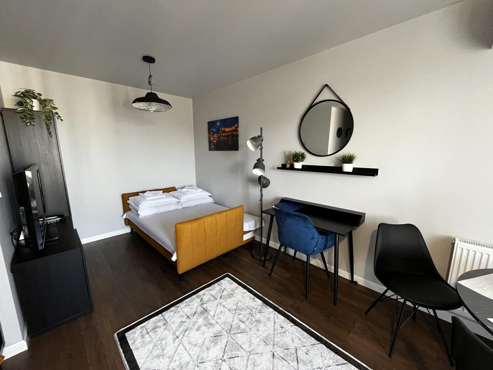 דירות קרקוב Apartament Z Tarasem Oraz Podziemnym Parkingiem מראה חיצוני תמונה